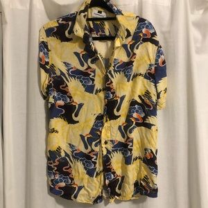 Topman Button Down Shirt. Size-Large